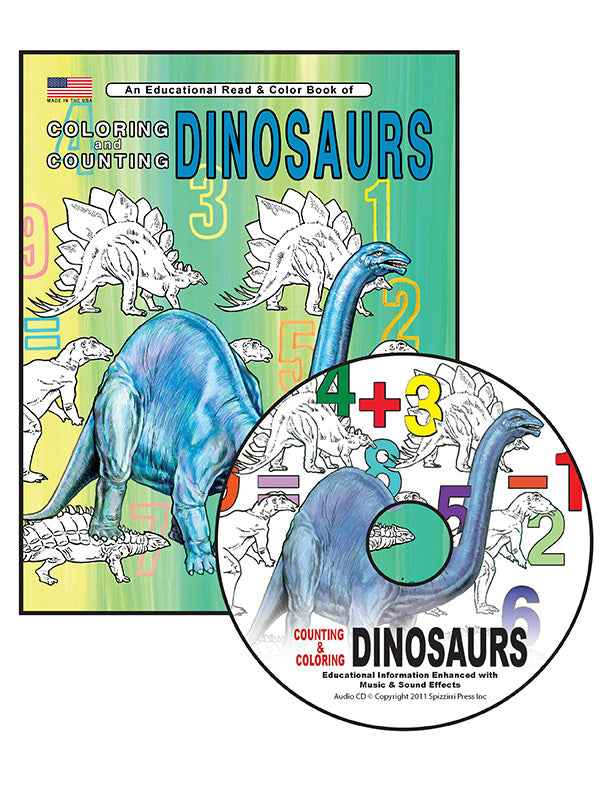 Count & Color Dinosaurs