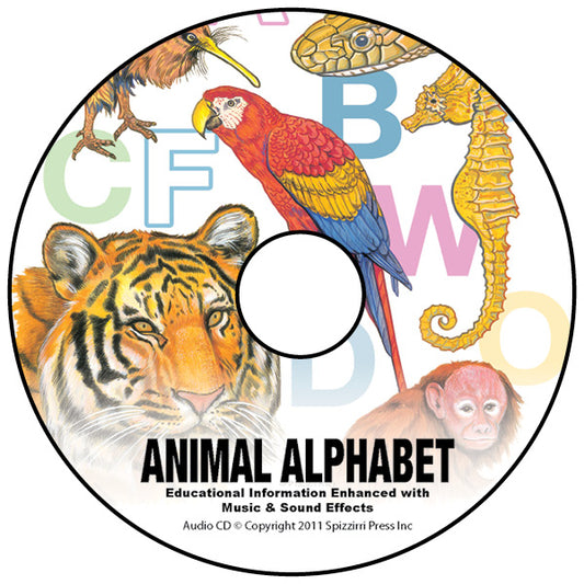 Animal Alphabet: Digital Download of Book CD's