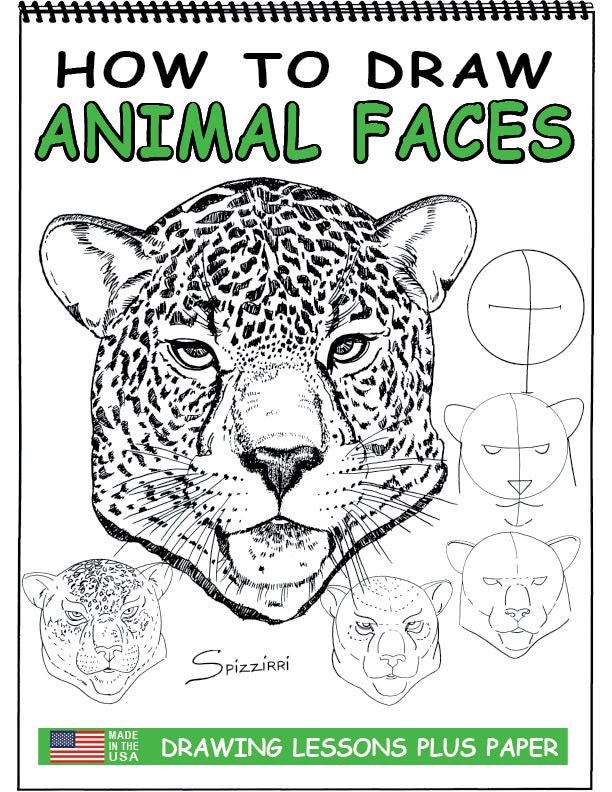 Animal Faces Size 8.5 x 11