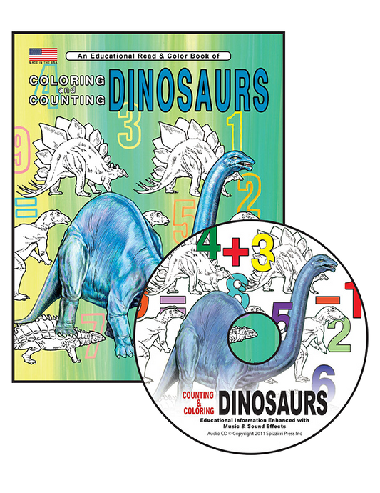 Count & Color Dinosaurs