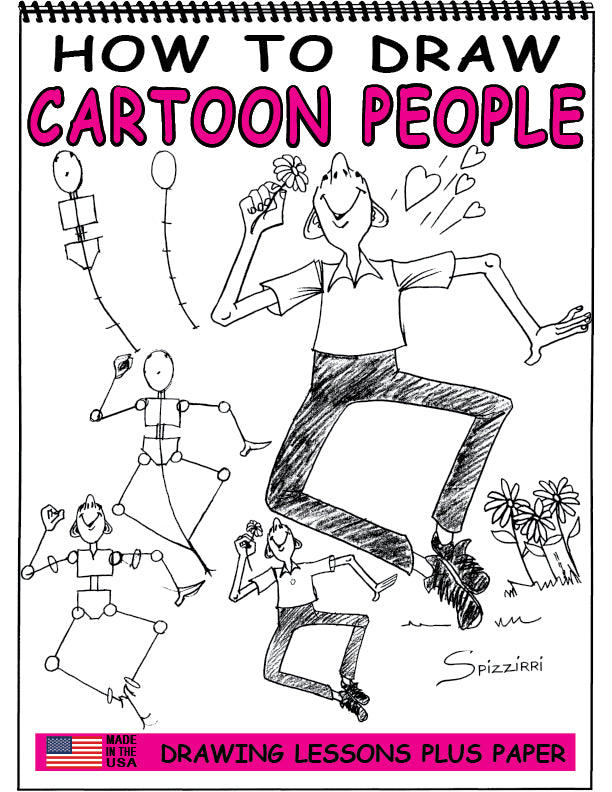 Cartoon People Size 8.5 x 11