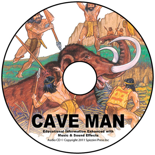 Cave Man: Digital Download of Book CD's