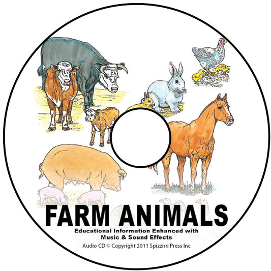 Farm Animals: Digital Download of Book CD's