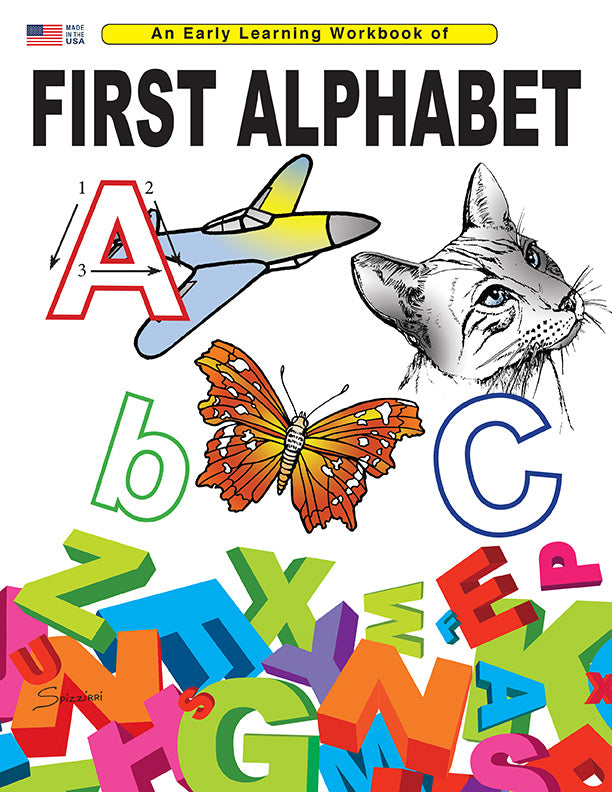 FIRST ALPHABET: Digital Download of An Early Learning Workbook