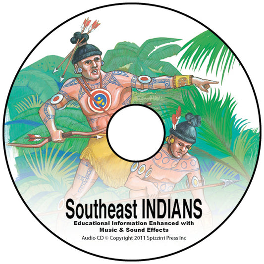 Southeast Indians: Digital Download of Book CD's