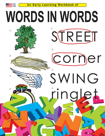 WORDS IN WORDS: Digital Download of An Early Learning Workbook